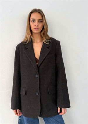 Solvej blazer Multi check Boii Studios 